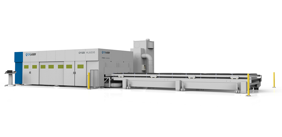 Taglio laser fibra Cy-laser CY2D HL6030
