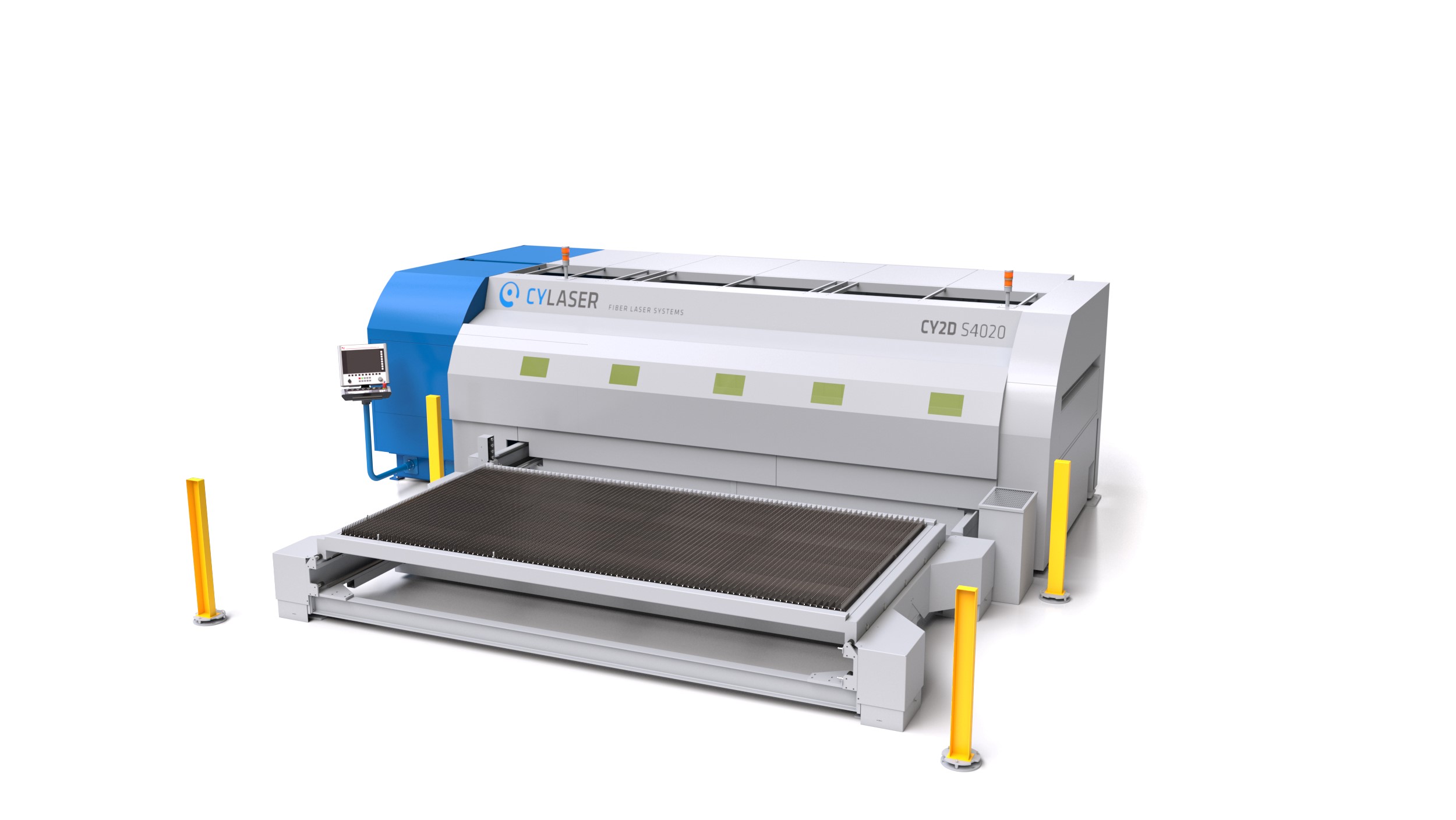 Sistema di taglio laser a fibra ottica CY2D S4020