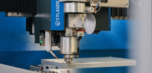 Cy-laser galvanometric marking head