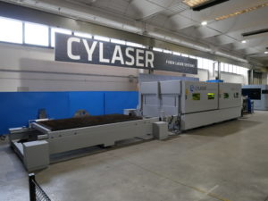 Sistema taglio laser fibra usato CY2D HL3015