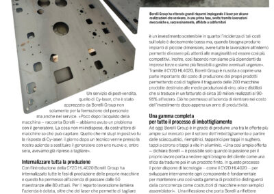 Borelli Group e Cy-laser srl