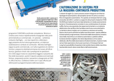 articolo G.M.C. Lamiere di Cy-laser