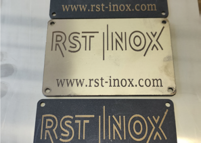 Marcatura con laser fibra Cy-laser a cura di RST Inox