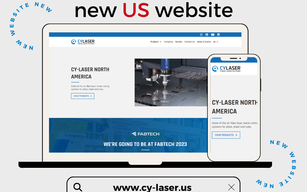 New US website for Cy-laser America