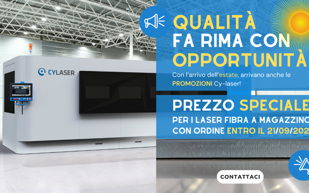 Promozione estate laser fibra Cy-laser